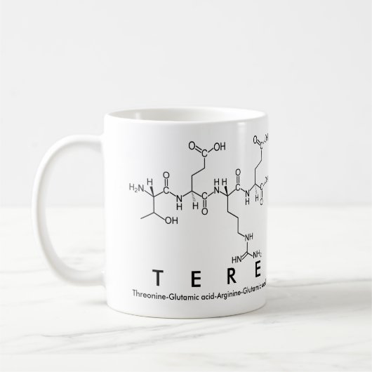 Tere peptide nom mug (Gauche)