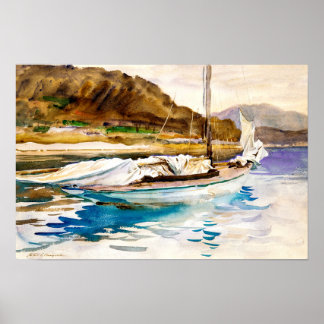 Tere Zeilen (1913) door John Singer Sargent Poster