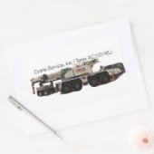 Terex AC100-4L Rechthoekige Sticker (Envelop)