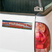 Terlingua Eating Chili Bumpersticker (Op Truck)