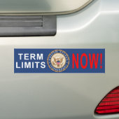 Term Limiet Bumpersticker (Op auto)