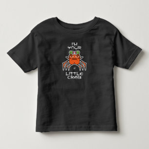 Term van inspanning (kleine krab) v3 peuter t-shir kinder shirts