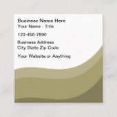 Terme moderne Carte de visite simple (Devant)