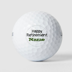 Termes de départ à la retraite pour golf sur balle