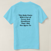 Termes et conditions T-shirt (Design dos)
