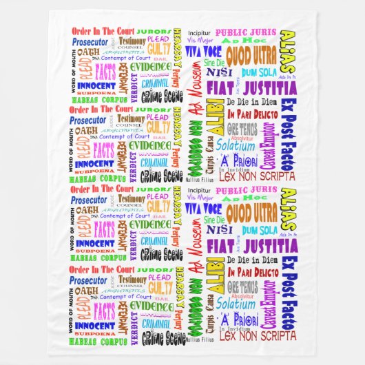 Termes juridiques Couverture anglaise et latine (Devant)