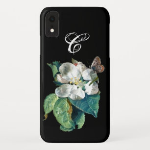 TERMIJN OP HET WITTE STROOM, MONOGRAM VOOR DE MONO iPhone XR HOESJE