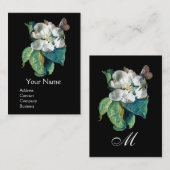 TERMIJN OP HET WITTE STROOM, MONOGRAM VOOR DE MONO VISITEKAARTJE (Voorkant / Achterkant)