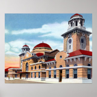 Terminal Station Birmingham Alabama Poster