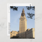 Terminal Tower met Grillwork Briefkaart (Voorkant / Achterkant)
