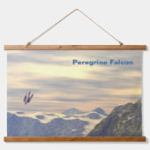 Terminal Velocity Peregrine Falcon Hangend Wandkleed (Voorkant)