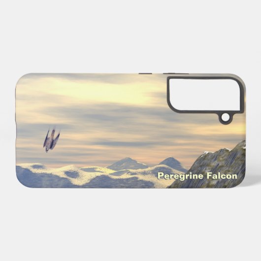Terminal Velocity Peregrine Falcon Samsung Galaxy Hoesje (Achterkant horizontaal)