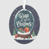 Terminer C’est Noël Snow Globe Design (devant)