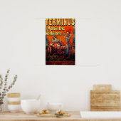 Terminus Absinthe Poster Vintage Europe (Cuisine)