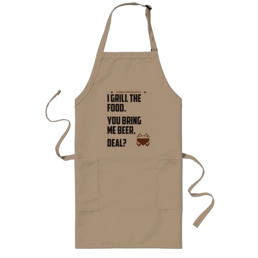 Terminus Legion Grill Master Apron Lang Schort (Voorkant)