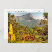 Termite mound, Sierra da Hanba, Angola Briefkaart (Voorkant / Achterkant)