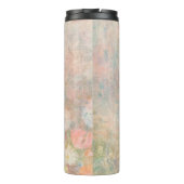 Termo Q Floral Monogram Letter Thermosbeker (Achterkant)