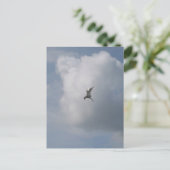 Tern in het Sky briefkaart (Staand voorkant)