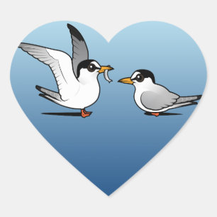 Tern Love Hart Sticker