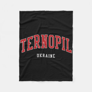Ternopil Oekraïne Hoge School Universiteit Stijl Fleece Deken