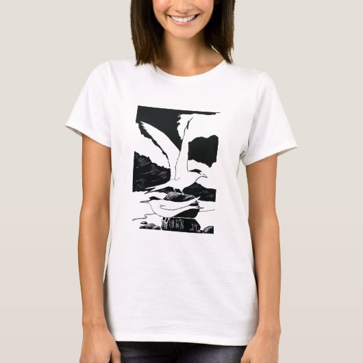 Terns op een t-shirt (Voorkant)