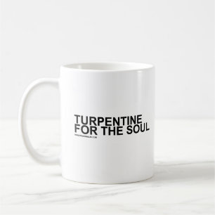Terpentijn voor de soep koffiemok