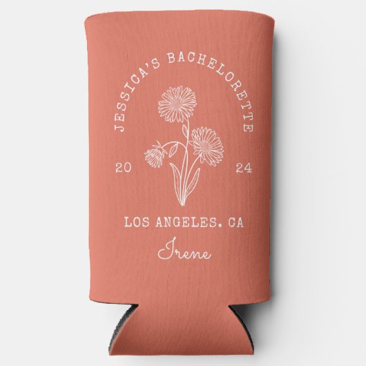 Terra Cotta Bachelorette September Geboorte Maand (Voorkant)