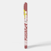 Terra Cotta Edged Bouquet Case-Mate iPhone Case (Achterkant / Links)