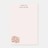 Terra Cotta - Roos Daisy Bouquet Custom Post-it® Notes (Voorkant)