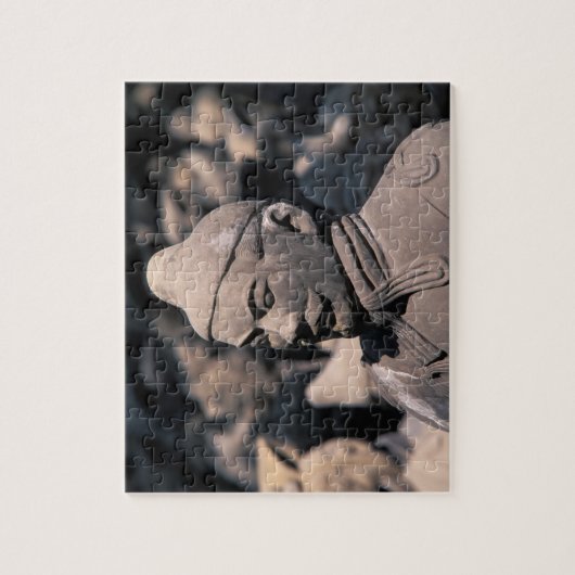 Terra Cotta-strijders in Emperor Qin Shihuang's 2 Legpuzzel (Verticaal)