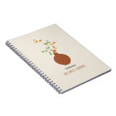 Terra Cotta Vase Self Care Wellness Journal (Côté Droit)