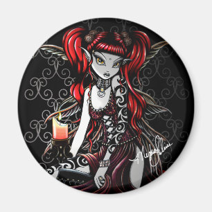 "Terra"-kaarslicht Tattoo — Kunstmagneet Magneet