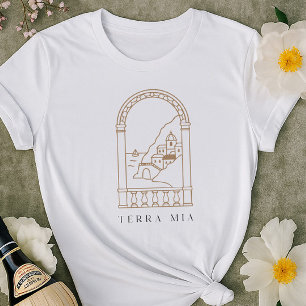 Terra Mia Amalfi Coast   Reizen naar Italiaans erf T-shirt