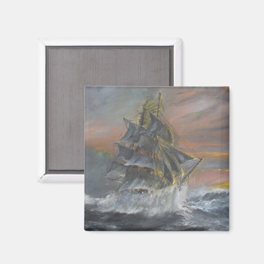 Terra Nova heads into a fierce Gale Dawn Magneet (Voorkant / Achterkant)