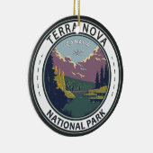 Terra Nova National Park Canada  badge Keramisch Ornament (Rechts)