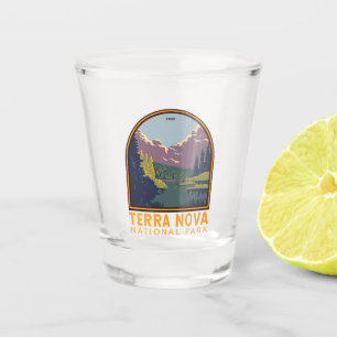 Terra Nova National Park Canada Travel Art  Shot Glas