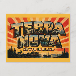 Terra Nova National Park Newfoundland Canada's Mos Briefkaart