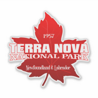 Terra Nova NP (esdoorblad) Sticker