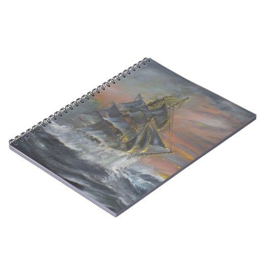 Terra Nova steekt een hevige Gale Dawn tegen Notitieboek (Linkerzijde)