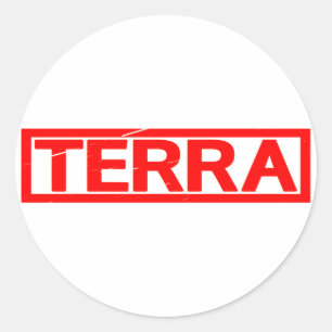 Terra Stamp Ronde Sticker