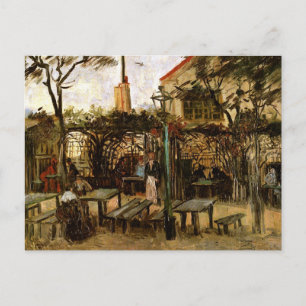 Terrace of Cafe Montmartre (F238)Van Gogh Fine Art Briefkaart