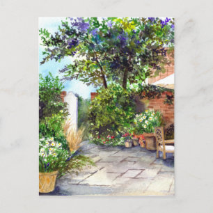 Terrace of The Manor House, York Briefkaart