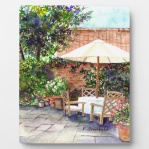 Terrace of The Manor House, York Fotoplaat