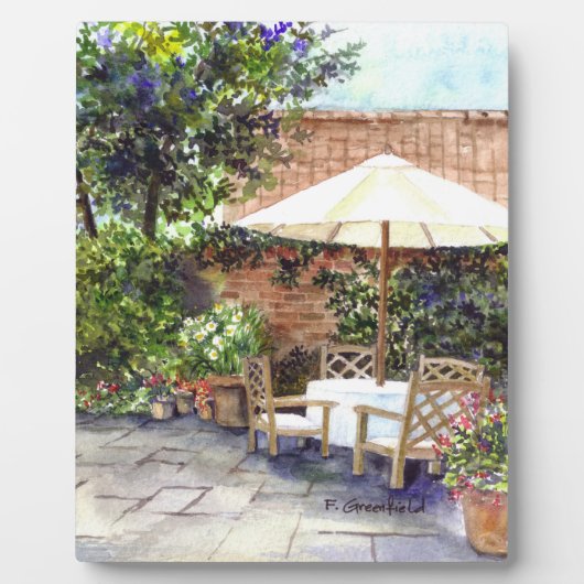 Terrace of The Manor House, York Fotoplaat (Voorkant)