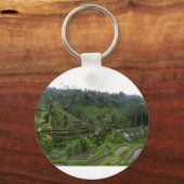 Terraced Rice Fields Sleutelhanger (Voorkant)
