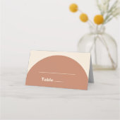 Terracotta Arch Minimalist Elegant Formal Wedding (Voorkant)