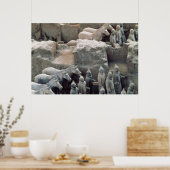 Terracotta Army, Qin Dynasty, 210 BC Poster (Keuken)