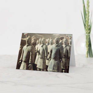 Terracotta Army, Qin Dynasty, 210 BC; warriors Kaart