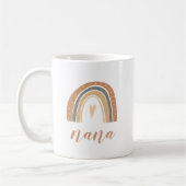 Terracotta Bohemian Rainbow Nana Mug pour grand-mè (Gauche)