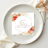 Terracotta Boho Floral Devinez Combien De Cartes D